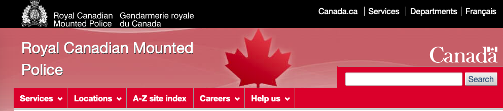 加拿大皇家骑警网站